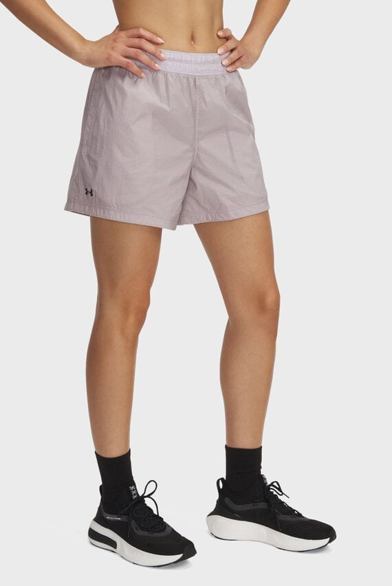 Женские пудровые шорты UA Rival Woven Short