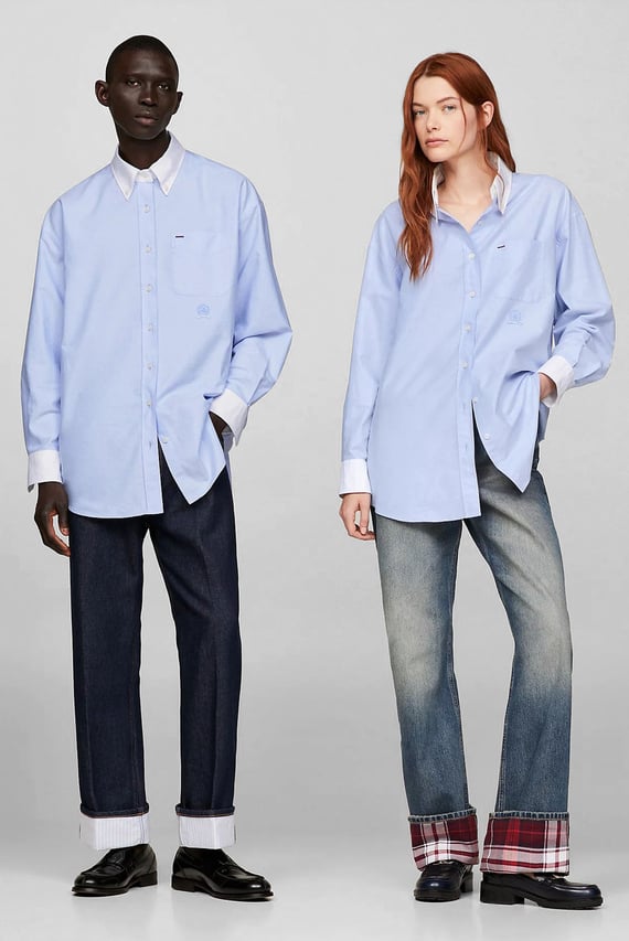 Рубашка THC DG OXFORD ARCHIVE SHIRT