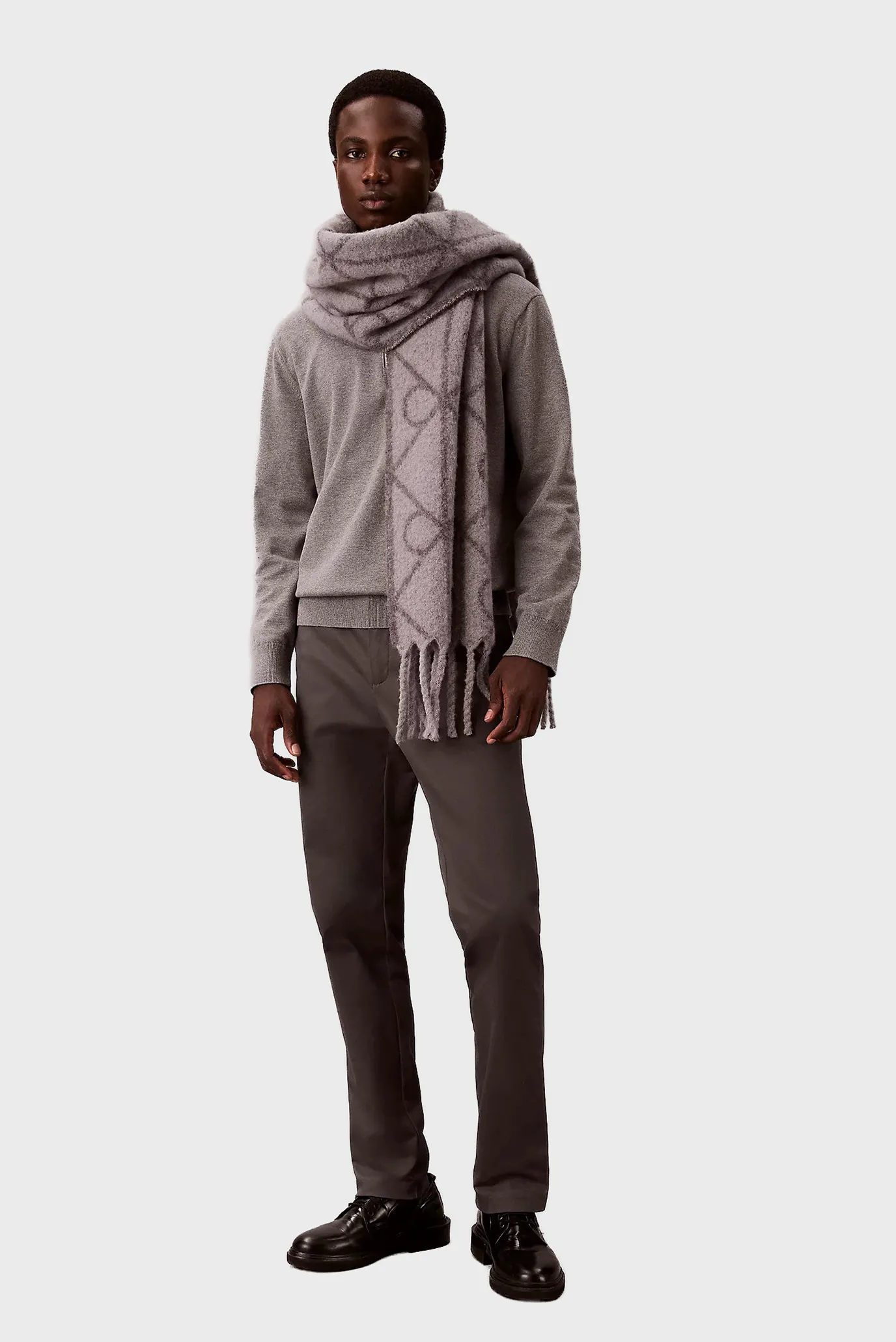 Шарф EMBLEM AOP BRUSHED HW SCARF 2