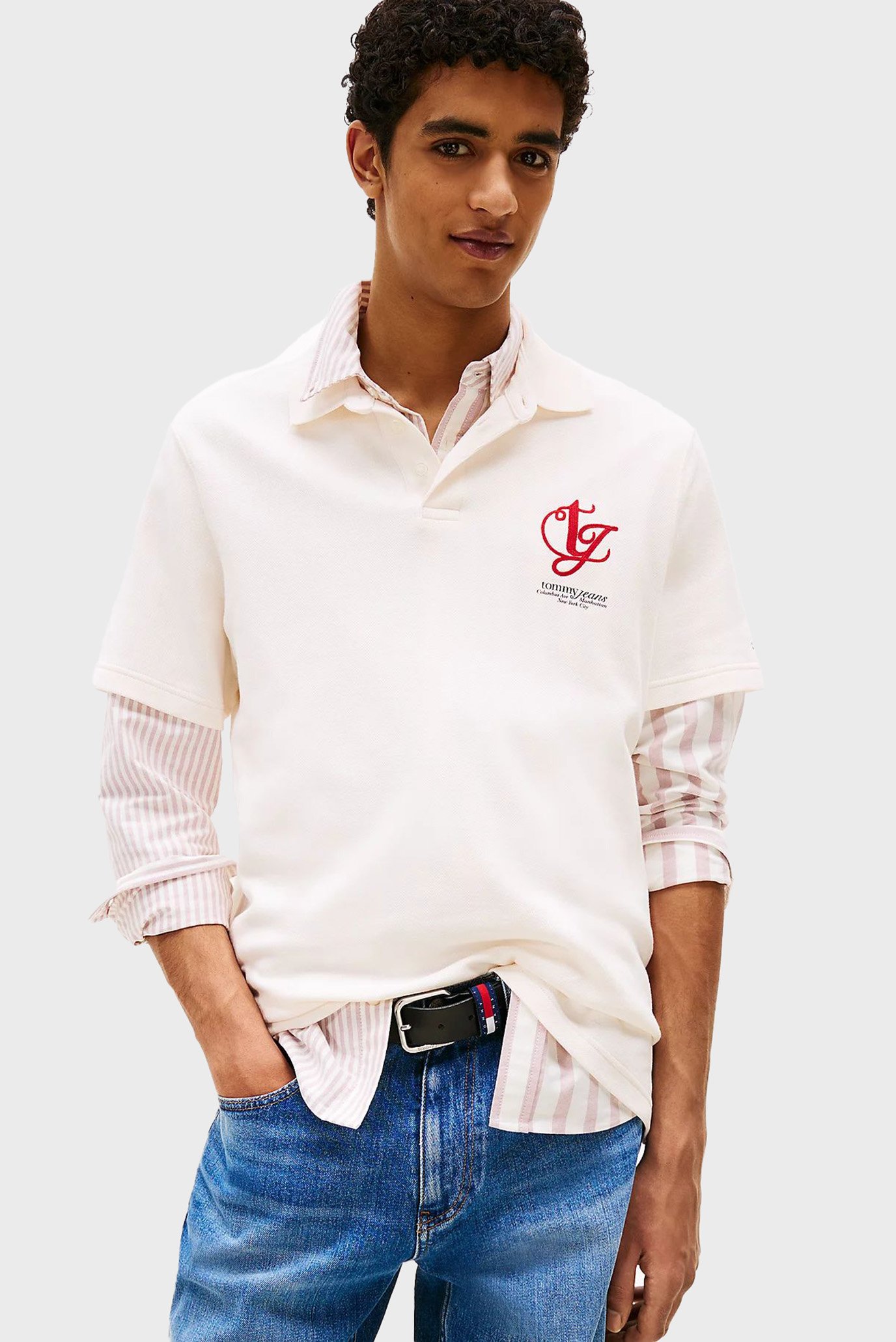 Поло TJM REG MONOGRAM POLO EXT 1