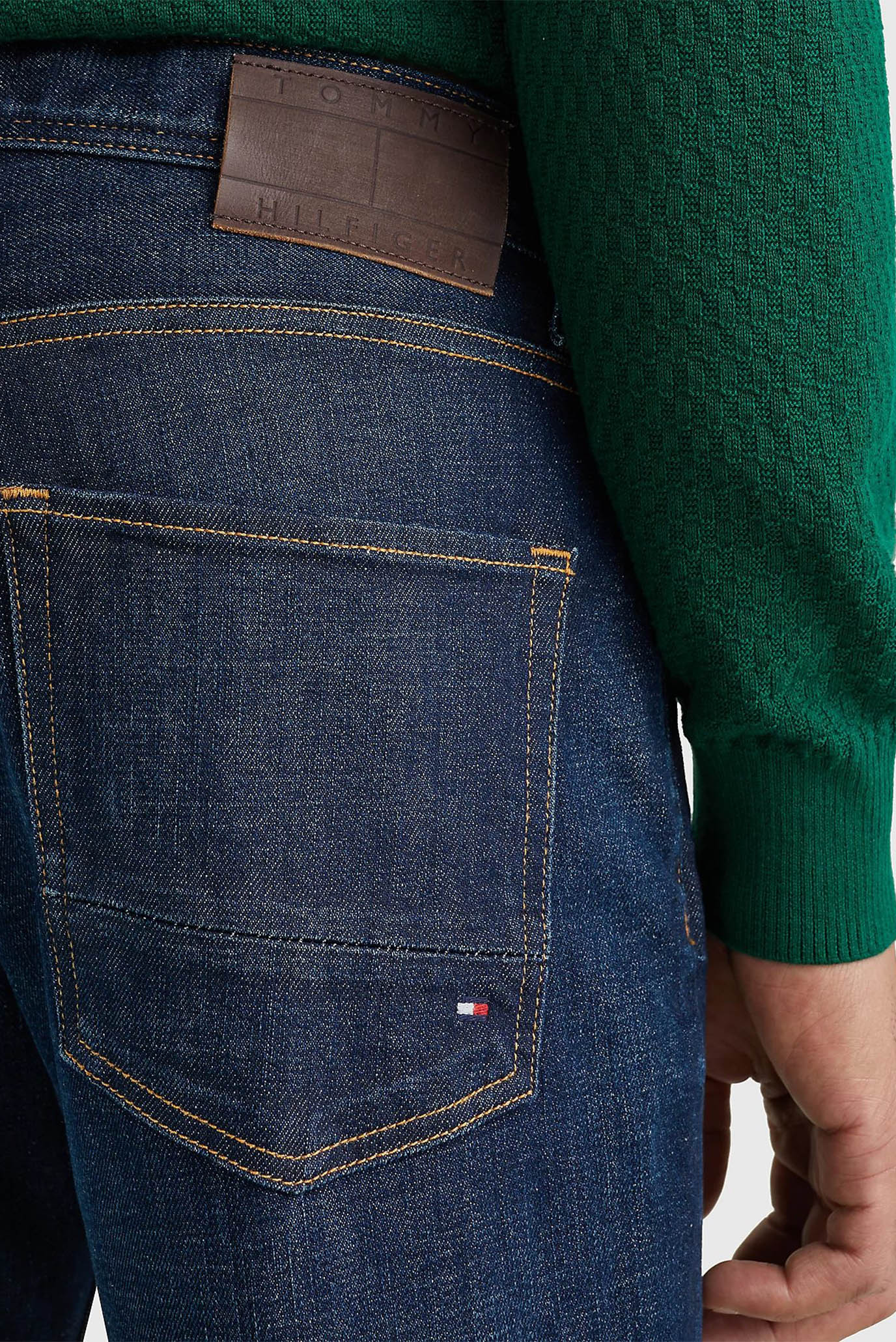 Мужские темно-синие джинсы STRAIGHT DENTON STR OLIVER IND 10