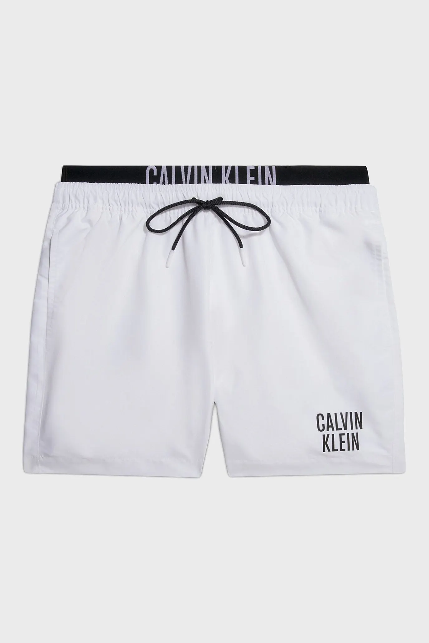 Мужские белые плавательные шорты MEDIUM DOUBLE WB-NOS 5