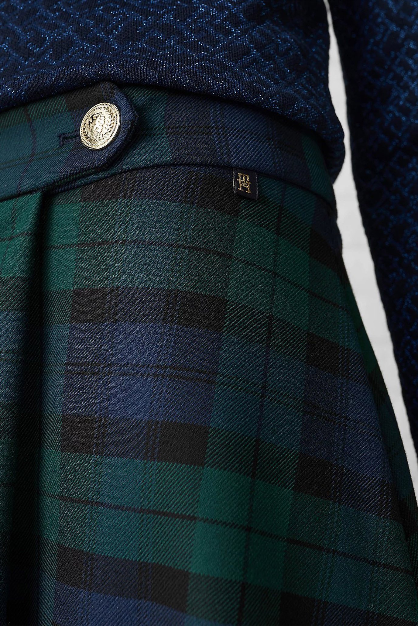 Женская юбка в клетку Y D VIS BLEND TARTAN 2