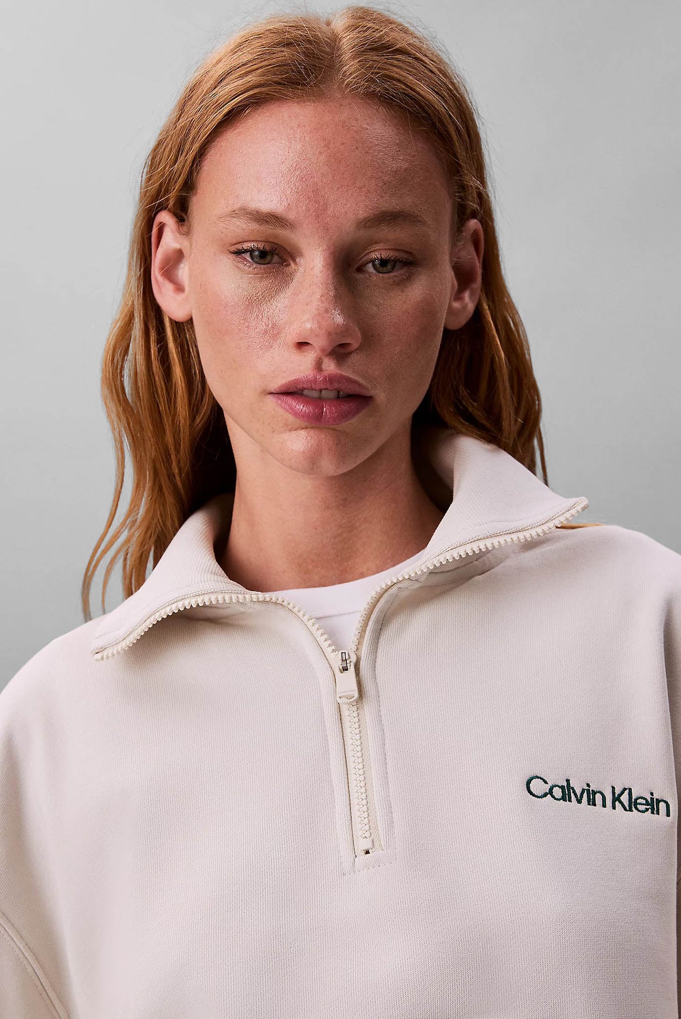 Реглан 1 4 ZIP SWEATER WITH RIB GRAPHIC 5