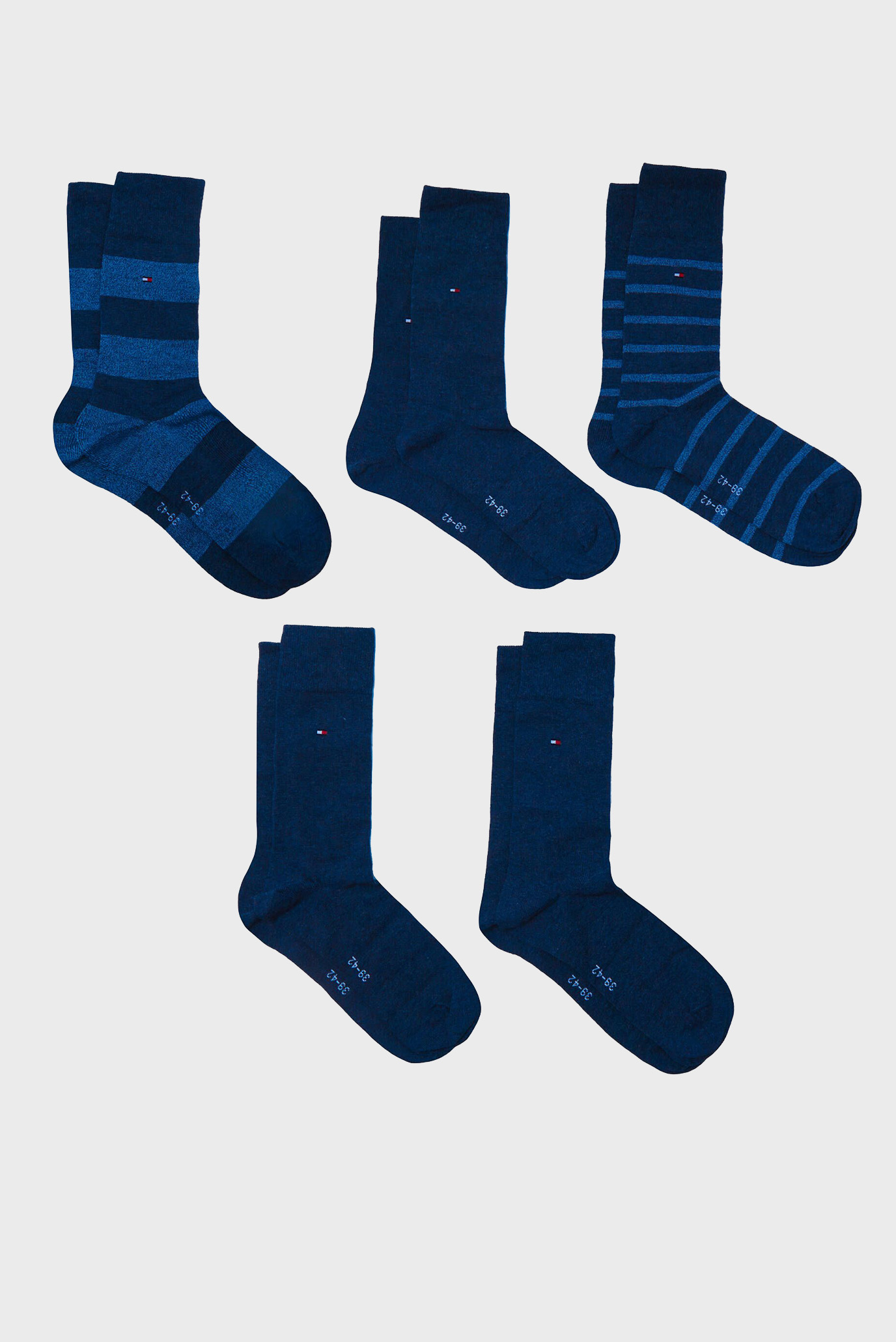 Набор носков TH MEN SOCK 5P GIFTBOX MOULINE STRIPE 2
