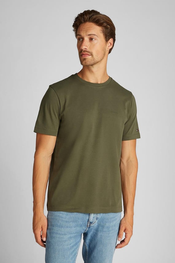 Футболка LIGHT INTERLOCK TEE Tommy Hilfiger