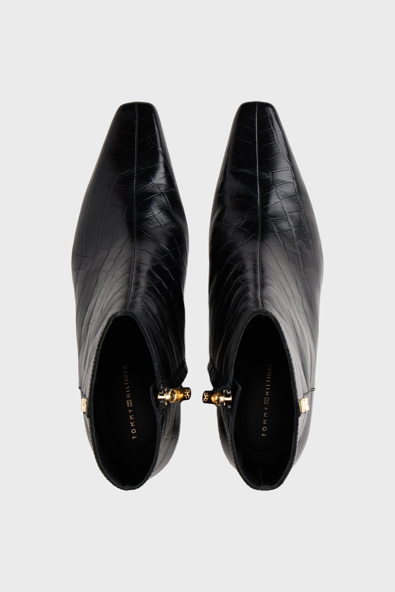 Ботильоны TH SQUARE TOE CROC KITTEN BOOTIE 4