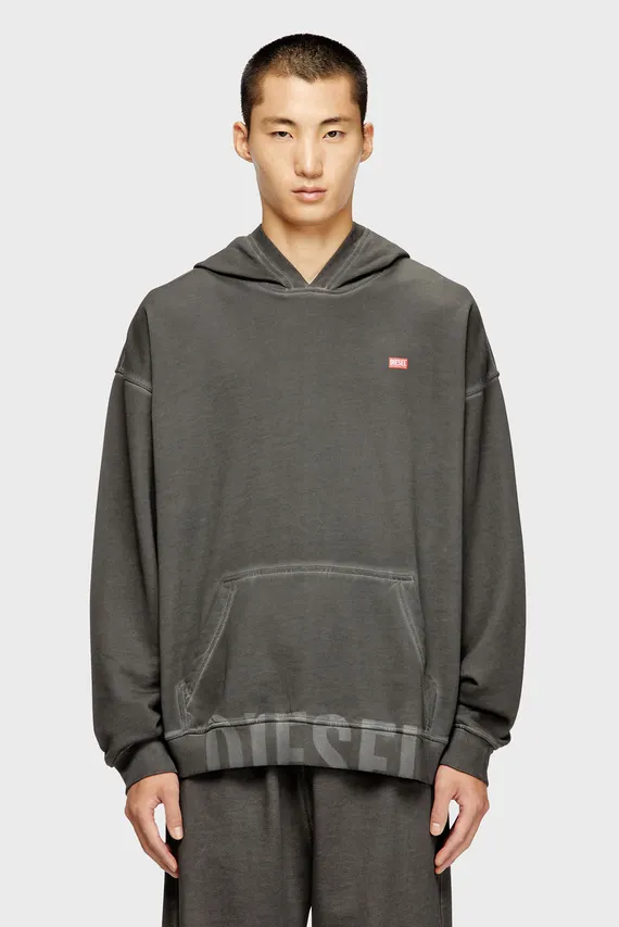 Худи S-BOXT-HOOD-T4 FELPA Diesel