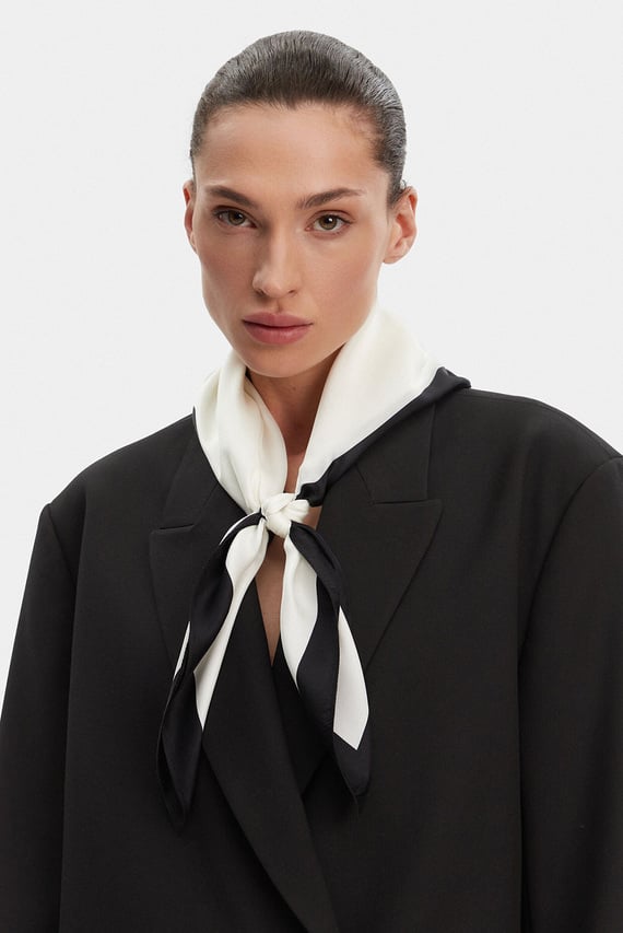 Шарф SILK LOGO BANDANA