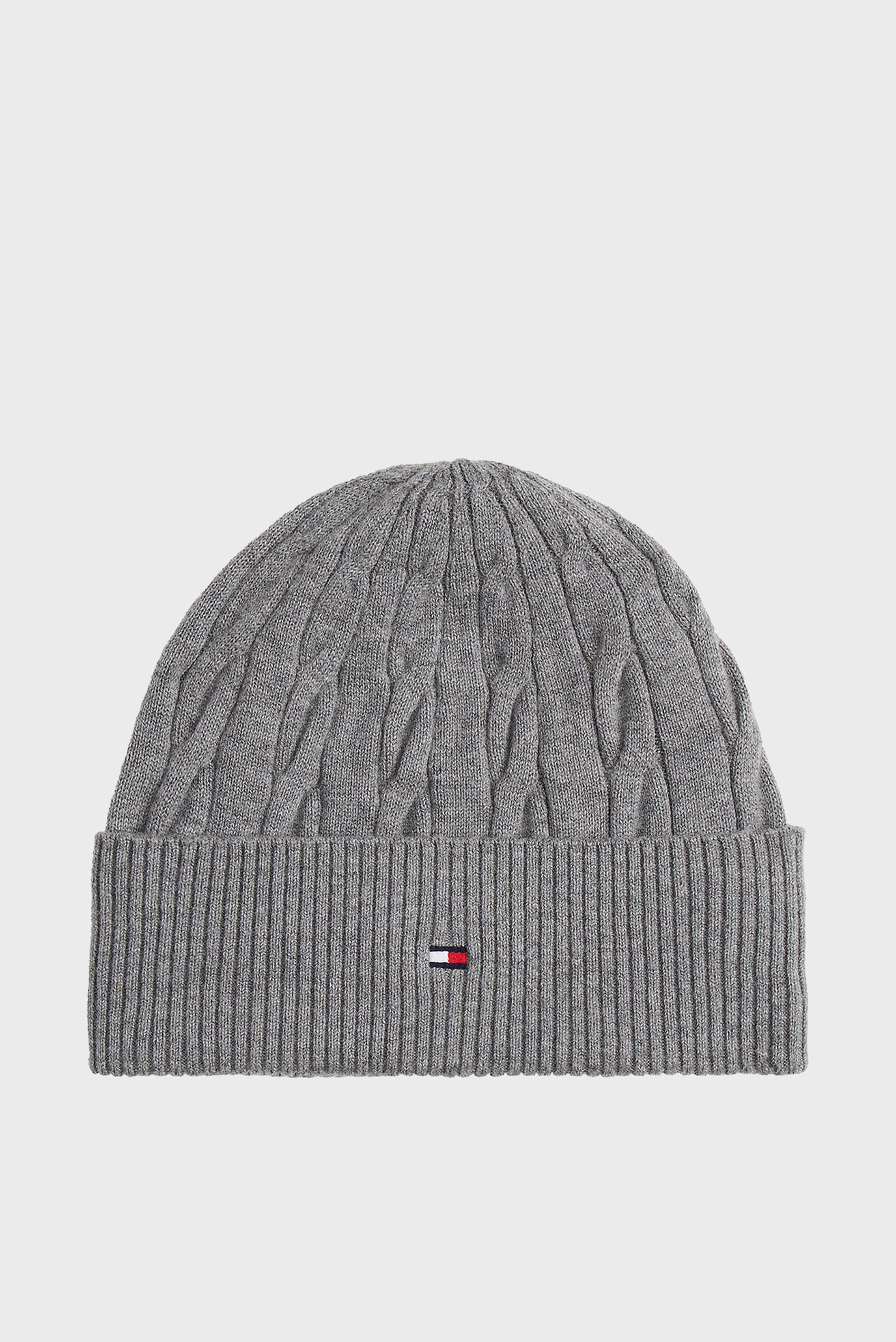 Шапка TH FLAG CABLE KNIT BEANIE 1