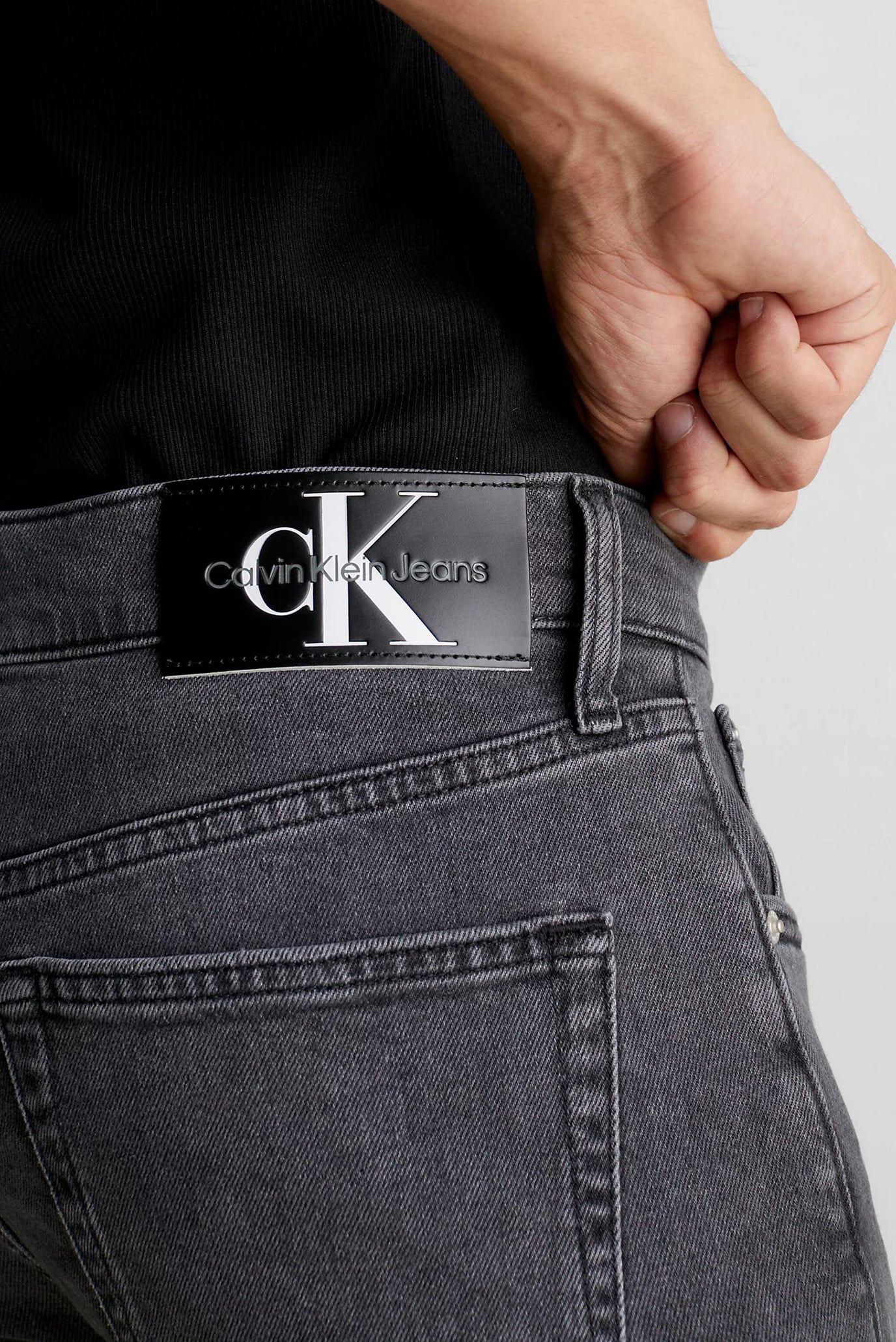 Мужские серые джинсы SLIM TAPER 4