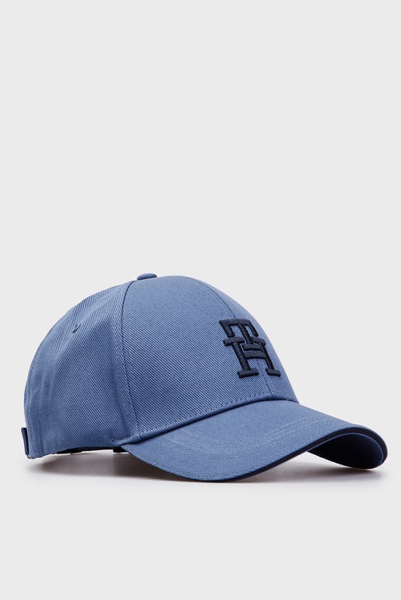 Мужская синяя кепка TH IMD COTTON 6 PANEL CAP