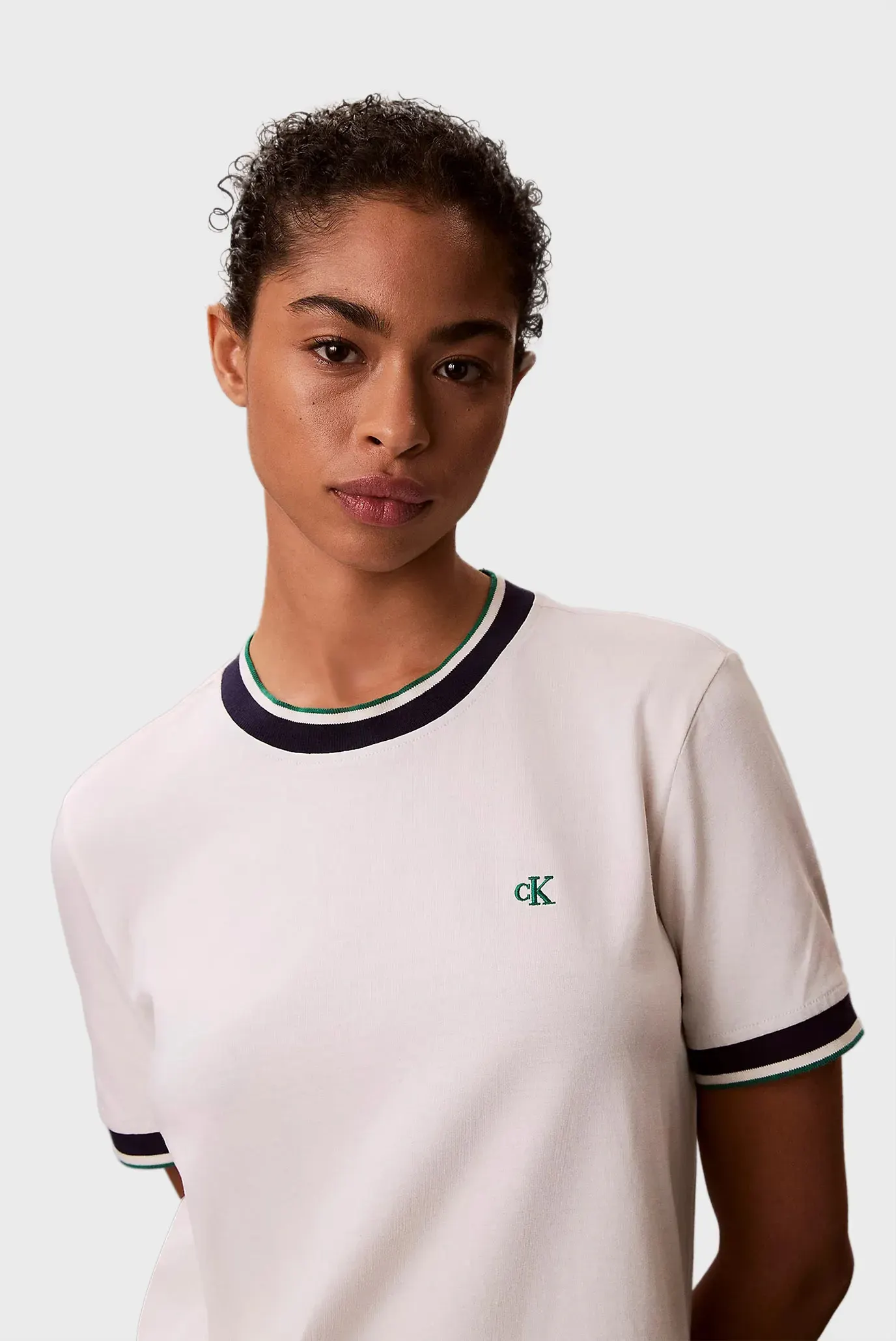 Платье SS CTN MONOGRAM STRIPE TRIM MINI 5