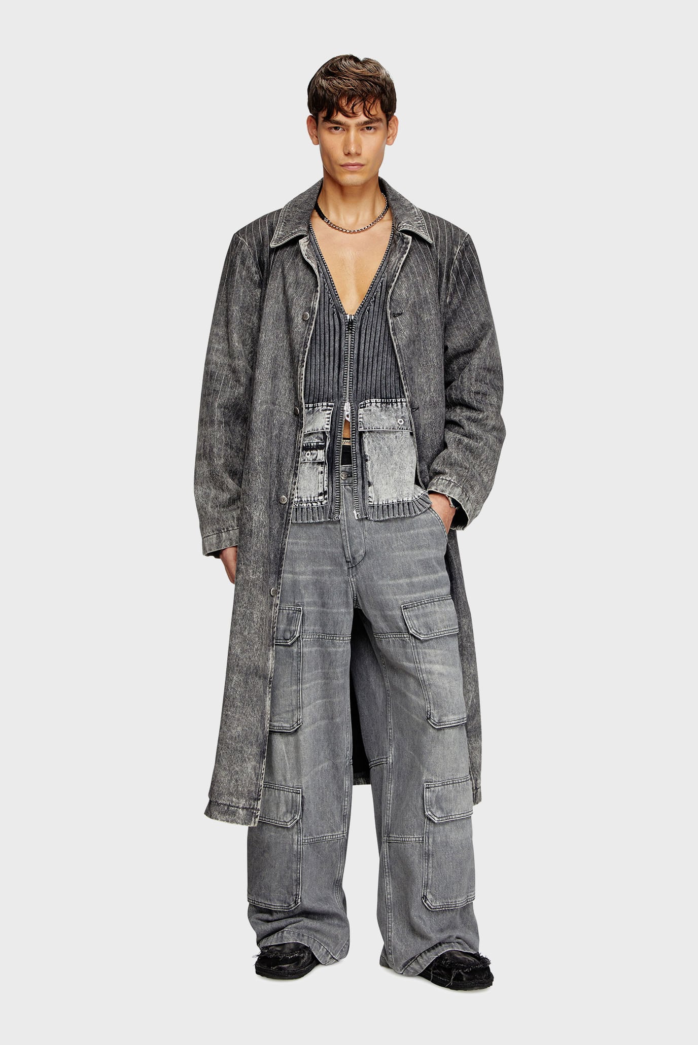 Джинсы D-TOUCH-CARGO L.32 PANTALONI 2