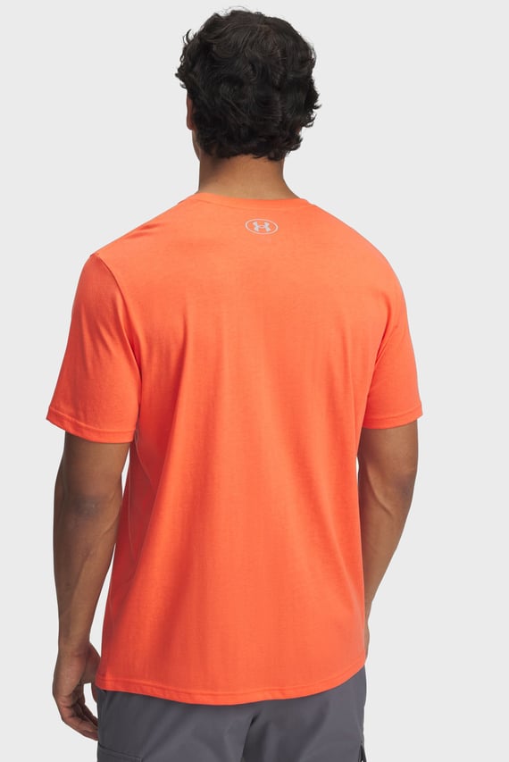 Мужская оранжевая футболка UA M BOXED SPORTS UPDATED SS