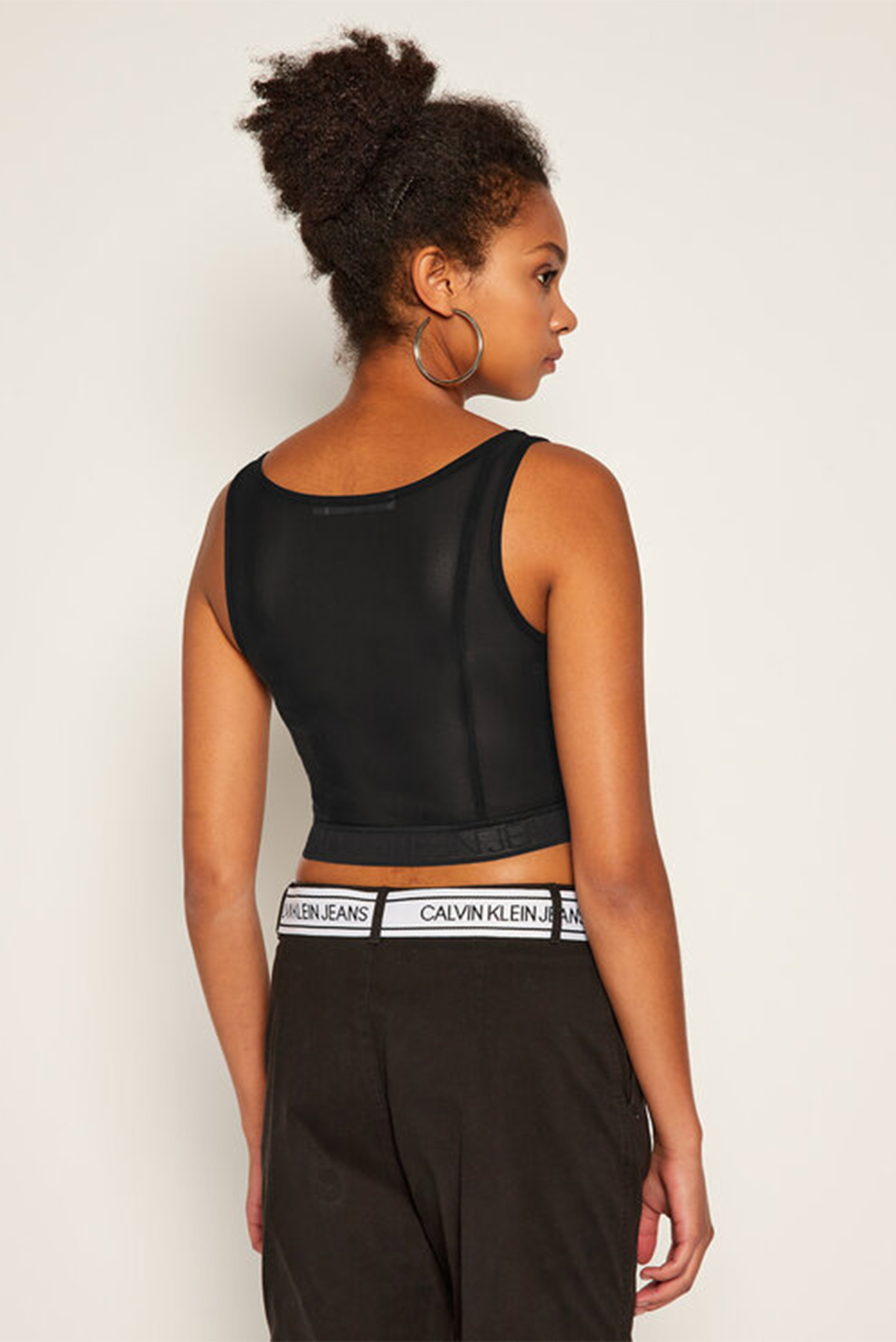 Топ/MESH LOGO TAPE CROPPED TOP 3