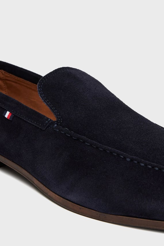 Лоферы HILFIGER FLEXIBLE SUEDE LOAFER