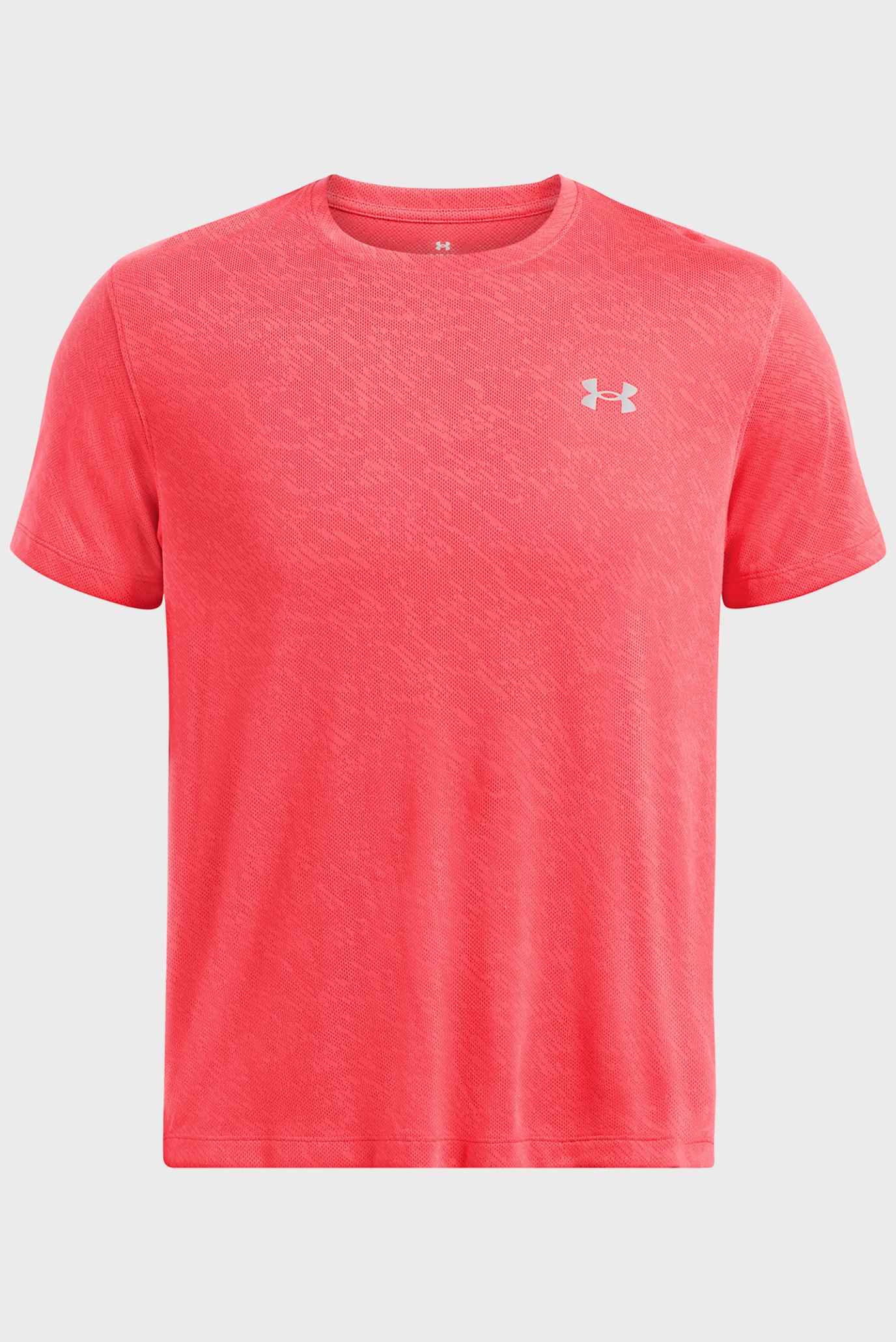 Мужская красная футболка UA LAUNCH CAMO SHORTSLEEVE 3