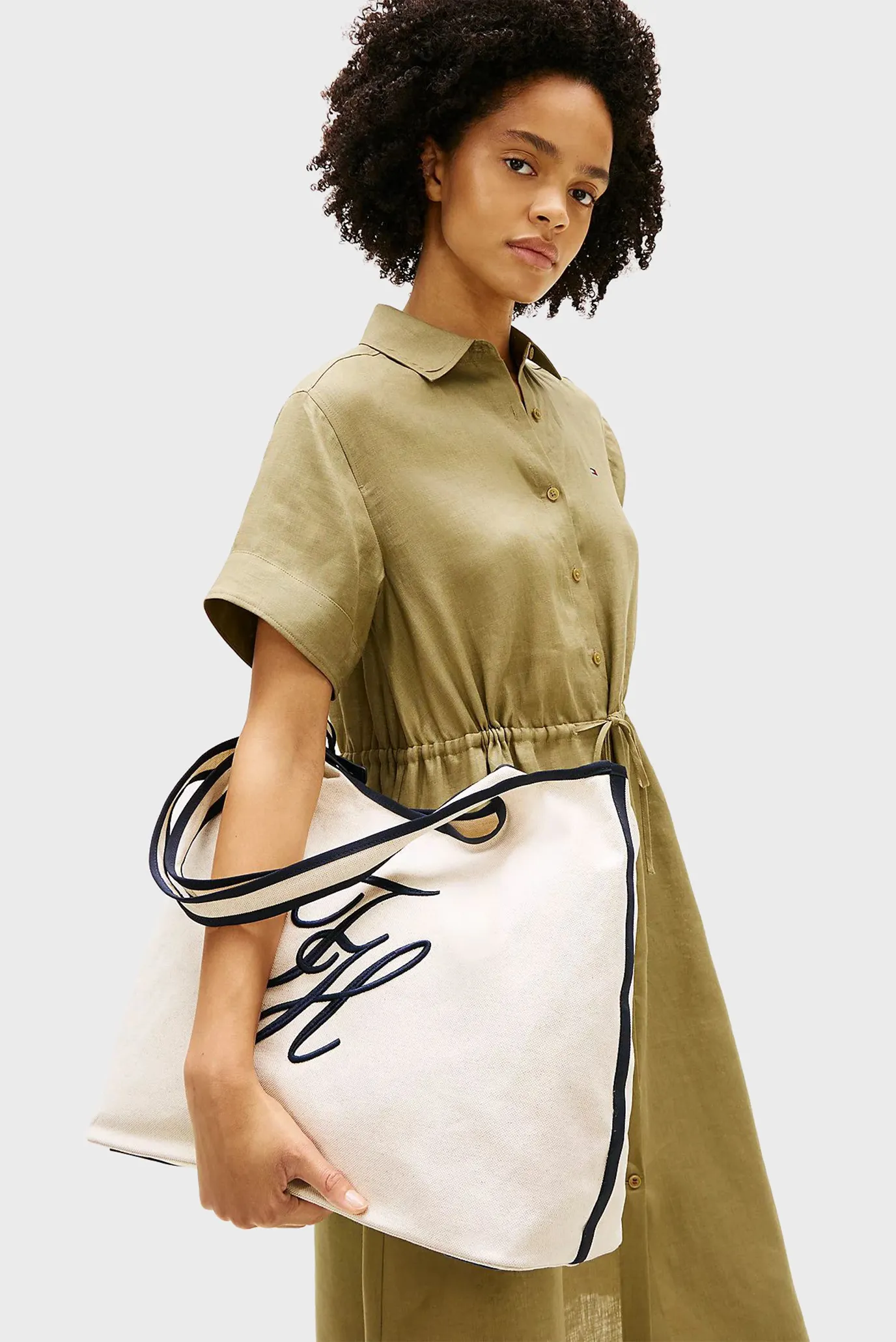 Сумка TH SUMMER TOTE CANVAS 2