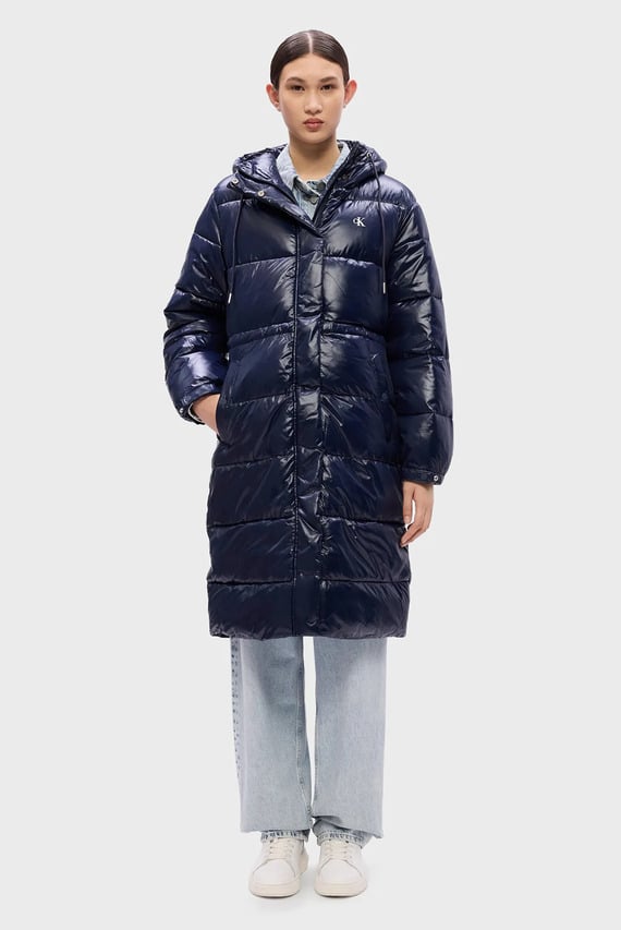 Куртка зимняя SHINE LONG PUFFER COAT Calvin Klein Jeans