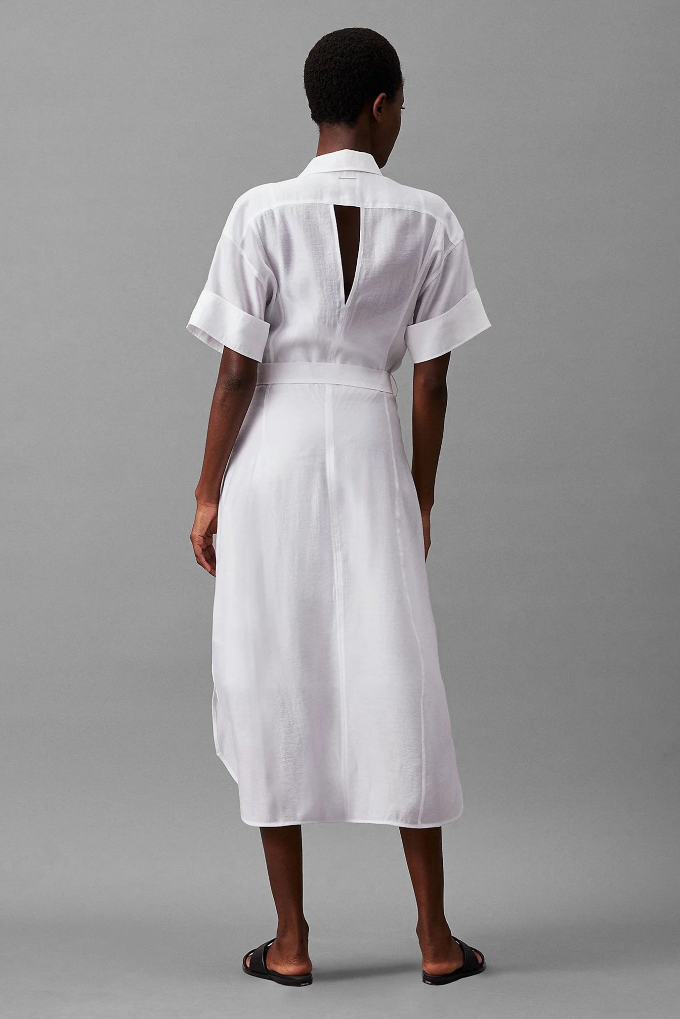 Платье TENCEL VOILE SHIRT DRESS 3