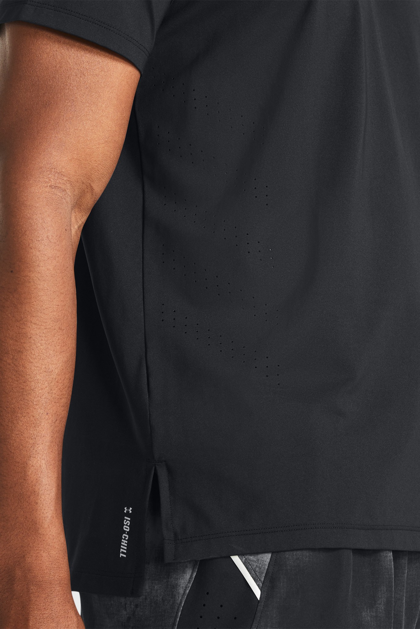 Мужская черная футболка UA Launch Elite Shortsleeve 3