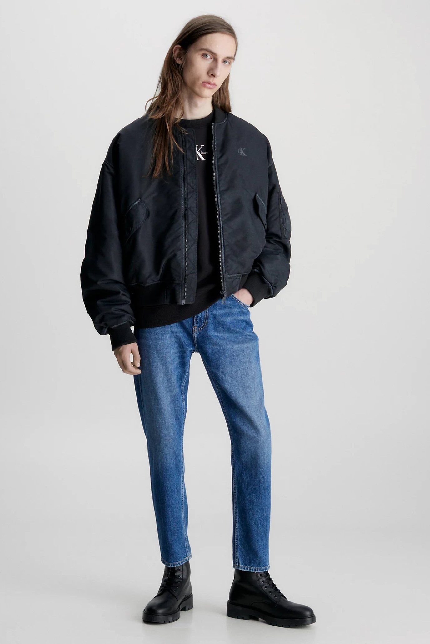 Мужские синие джинсы DAD 2