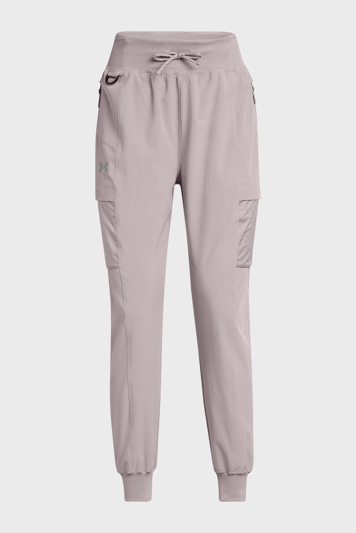 Женские серые спортивные брюки UA Trail Run Pants 5