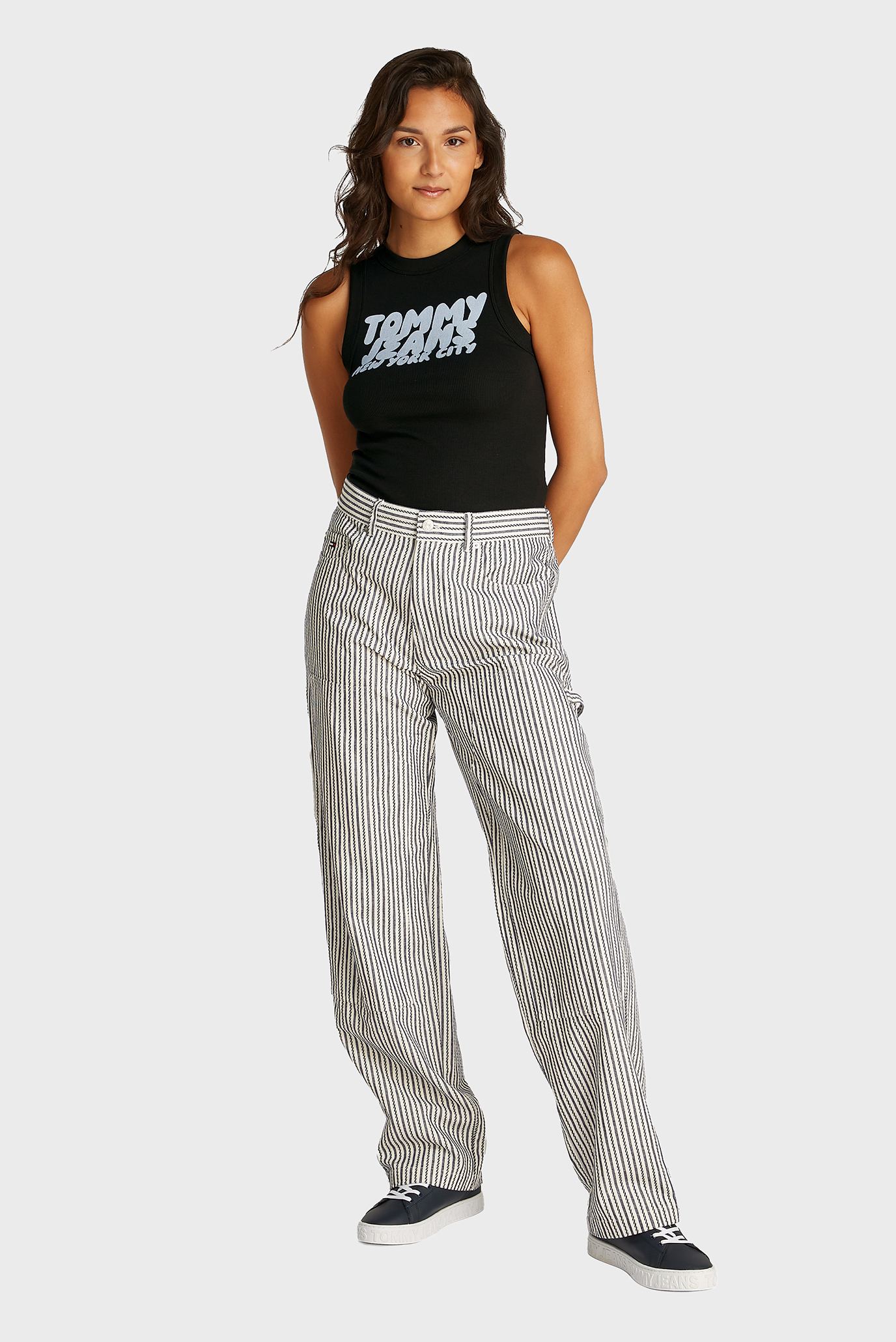 Женская черная майка 2