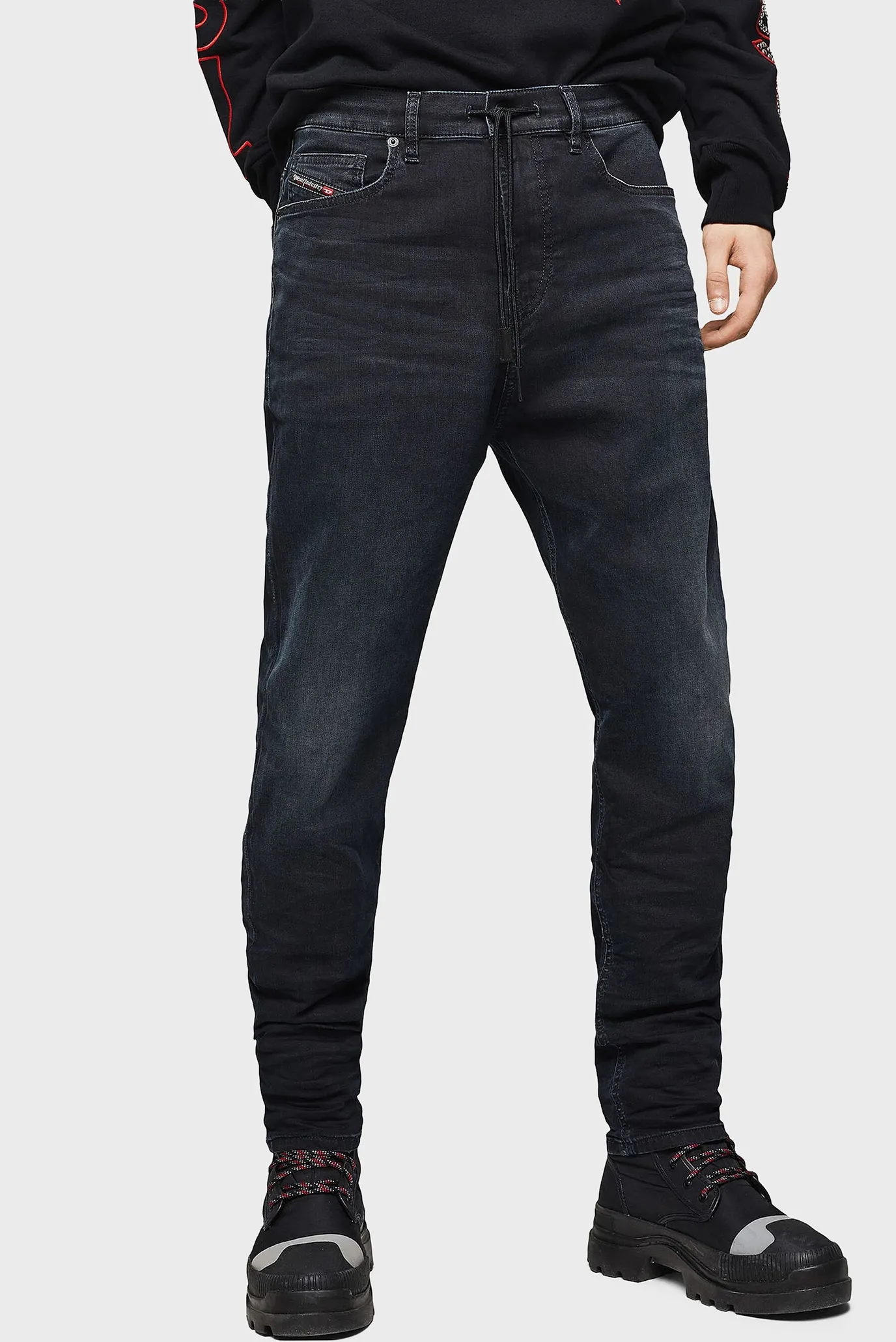 Мужские черные джинсы D-VIDER CB-NE 1
