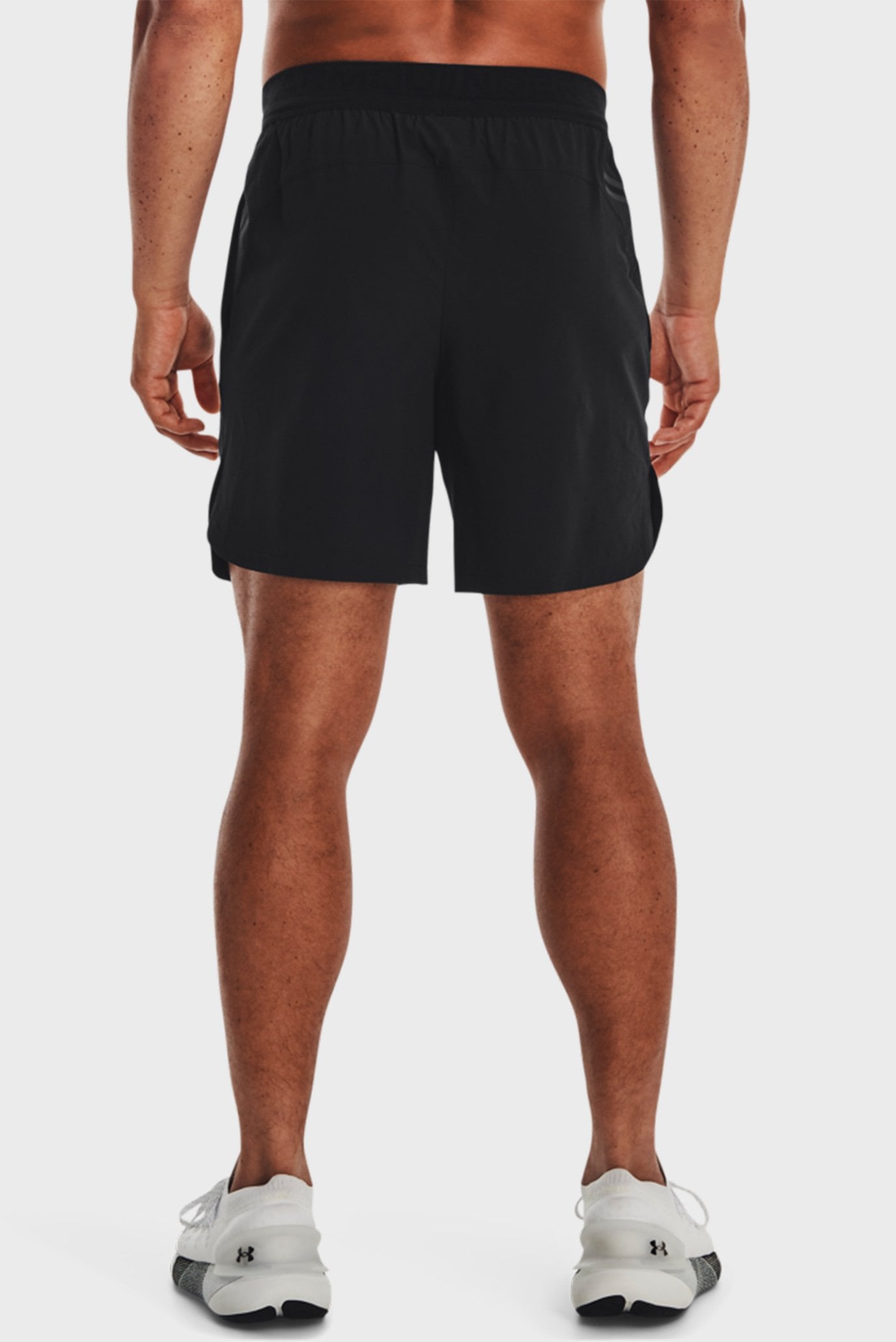Мужские черные шорты UA Armourprint Peak Wvn Sts 3
