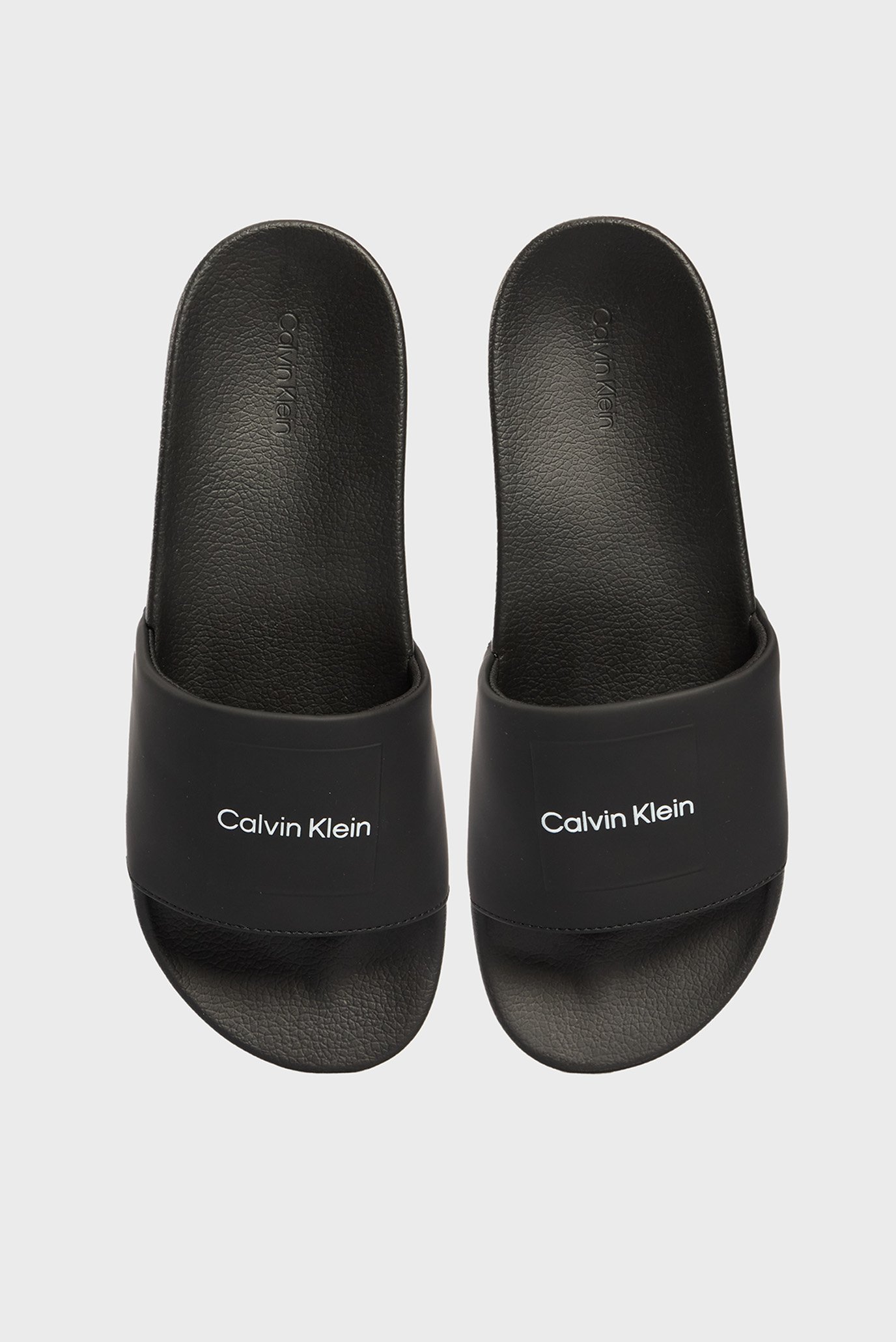Мужские черные слайдеры POOL SLIDE W  CK SQUARE 4