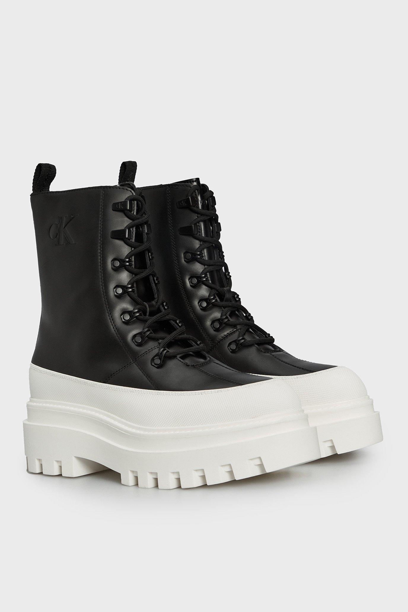 Ботинки FLATFORM LACE UP BOOT LTH 3