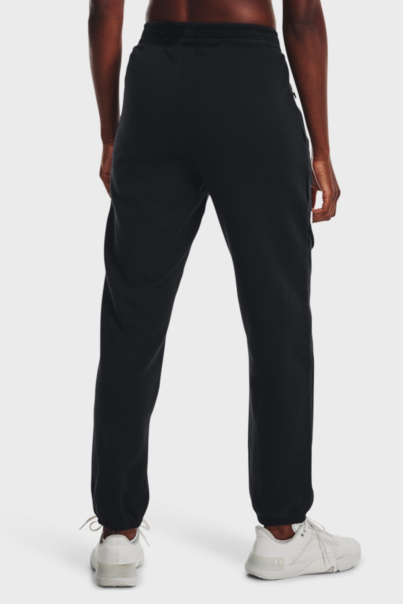 Женские черные спортивные брюки UA Journey Fleece Jogger 3