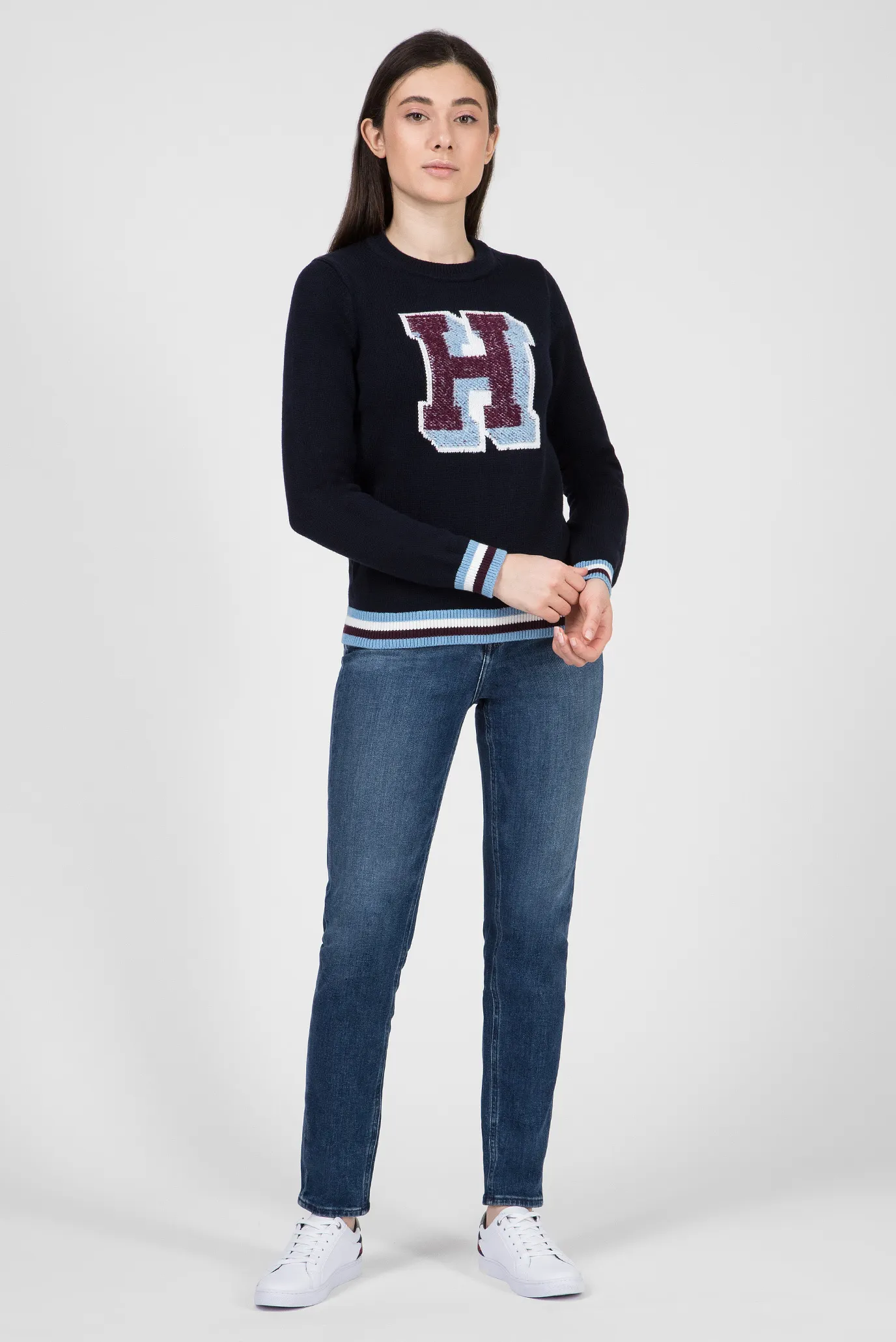 Женские темно-синий джемпер RAPHAELLE 10