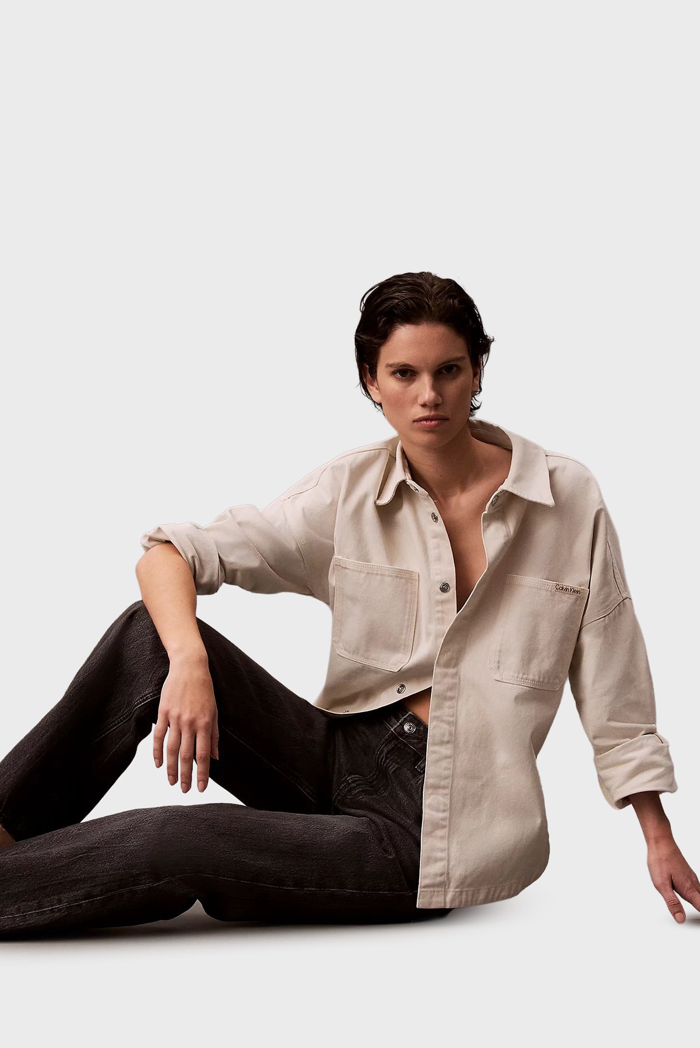 Джинсы/SIGNATURE 90s STRAIGHT BLACK FOG 4