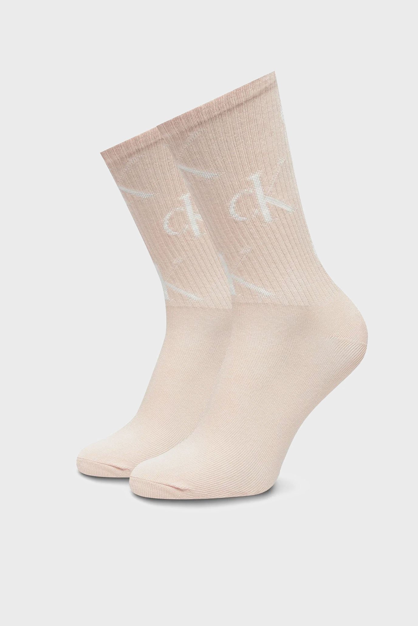 Набор носков CKJ WOMEN SOCK 4P GIFTBOX AOP LOGO 2