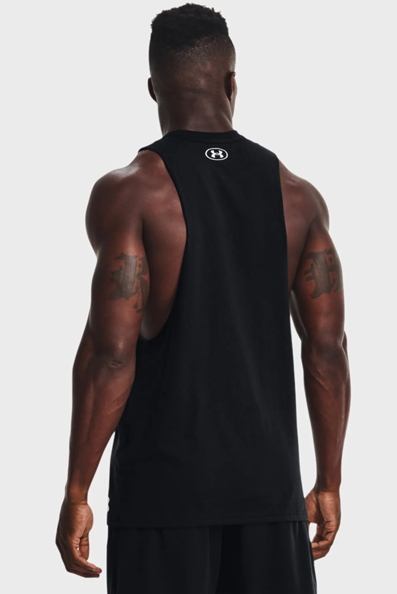 Мужская черная майка UA Pjt Rock Brahma Bull Tank 3