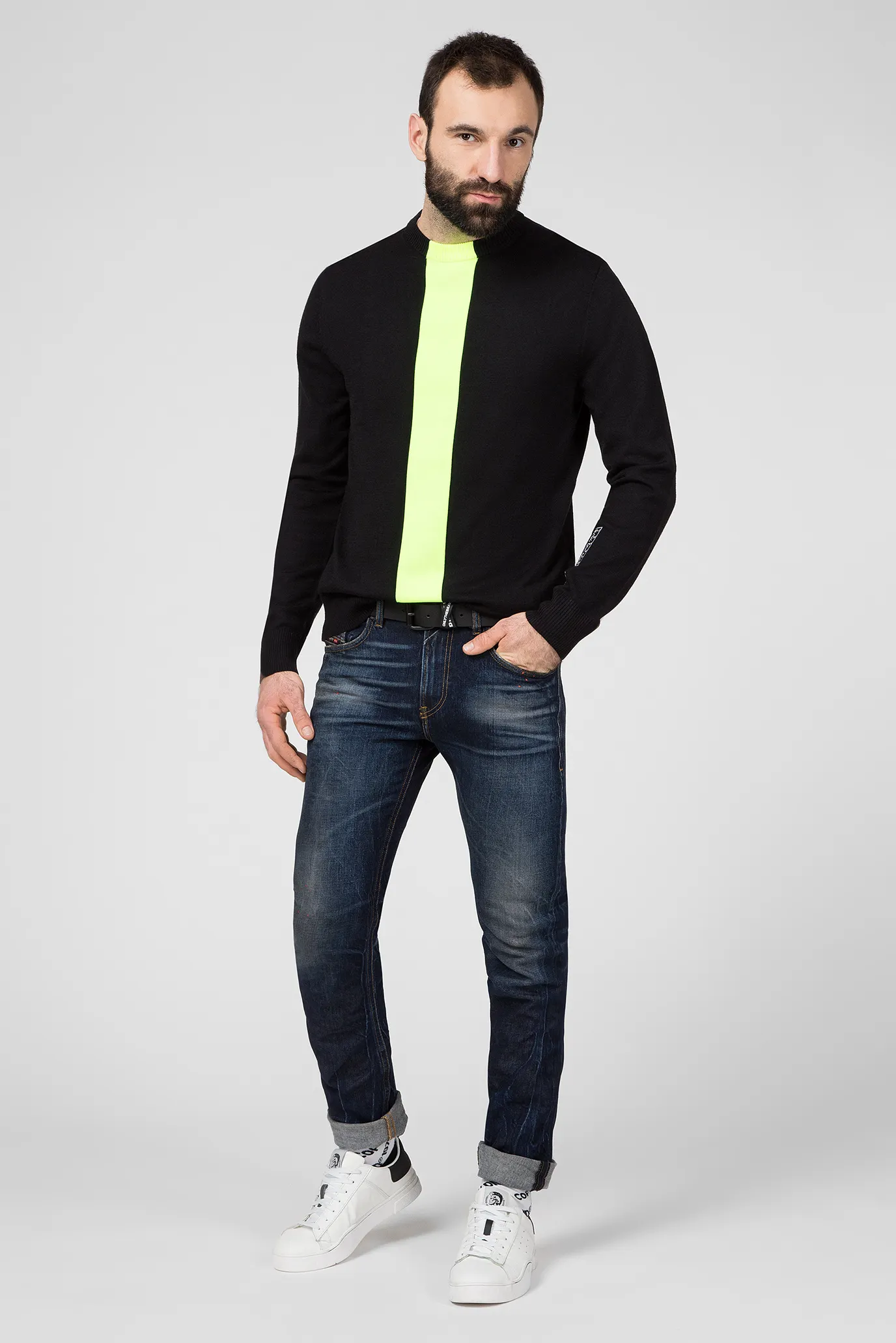 Мужской черный джемпер K-TAPEX 10