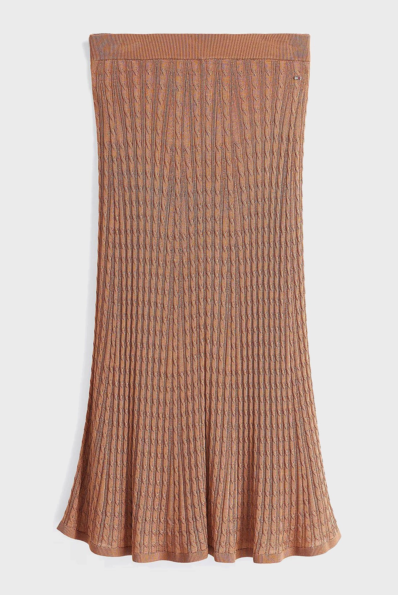 Юбка RAYON CABLE MIDI FLARED SKIRT 5