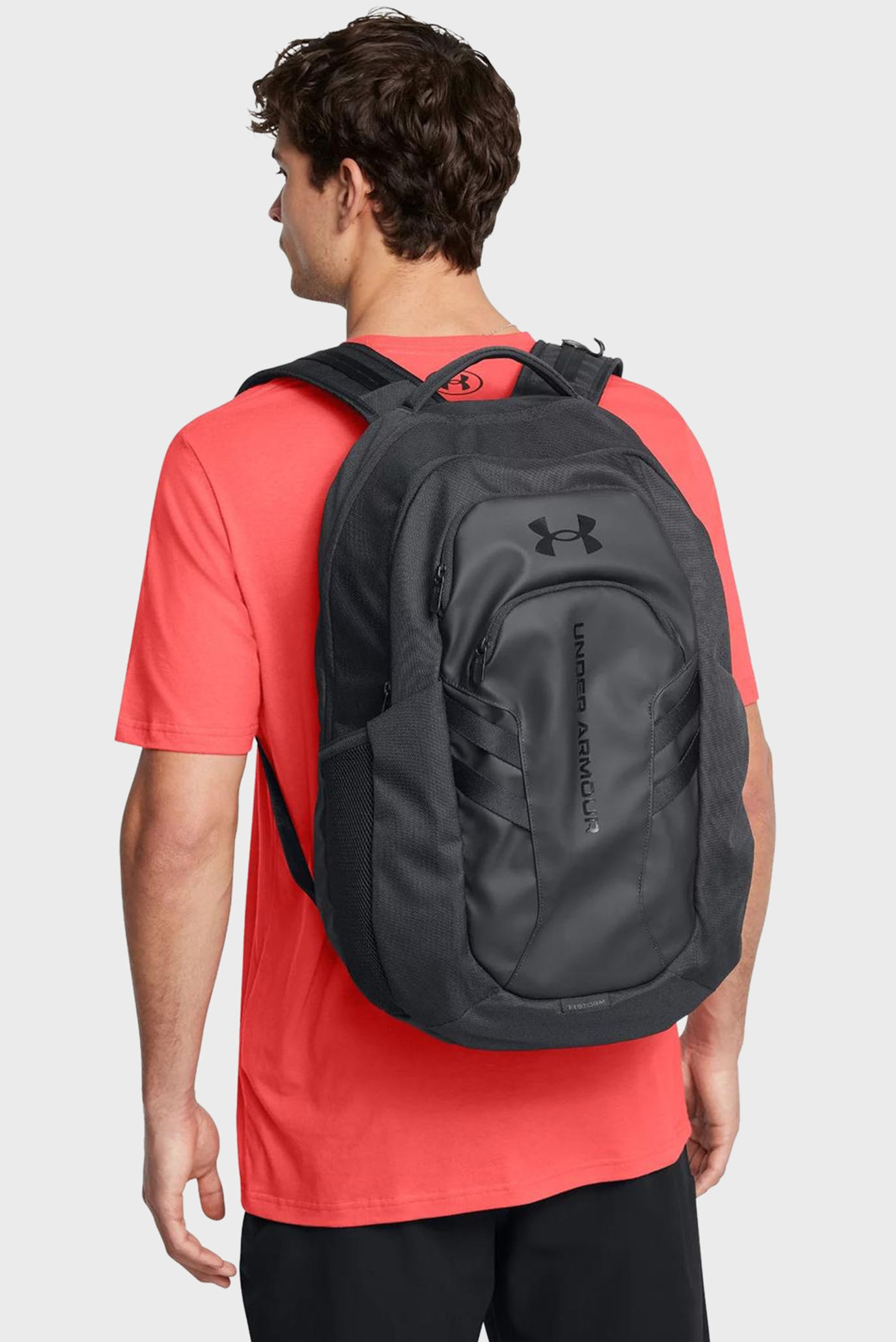 Черный рюкзак UA Hustle 6.0 Pro BP 2