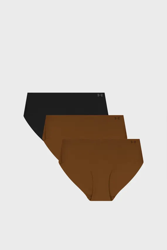 Трусы/UA PURE STRETCH NO SHOW HIPSTER-SOLID3PK Under Armour