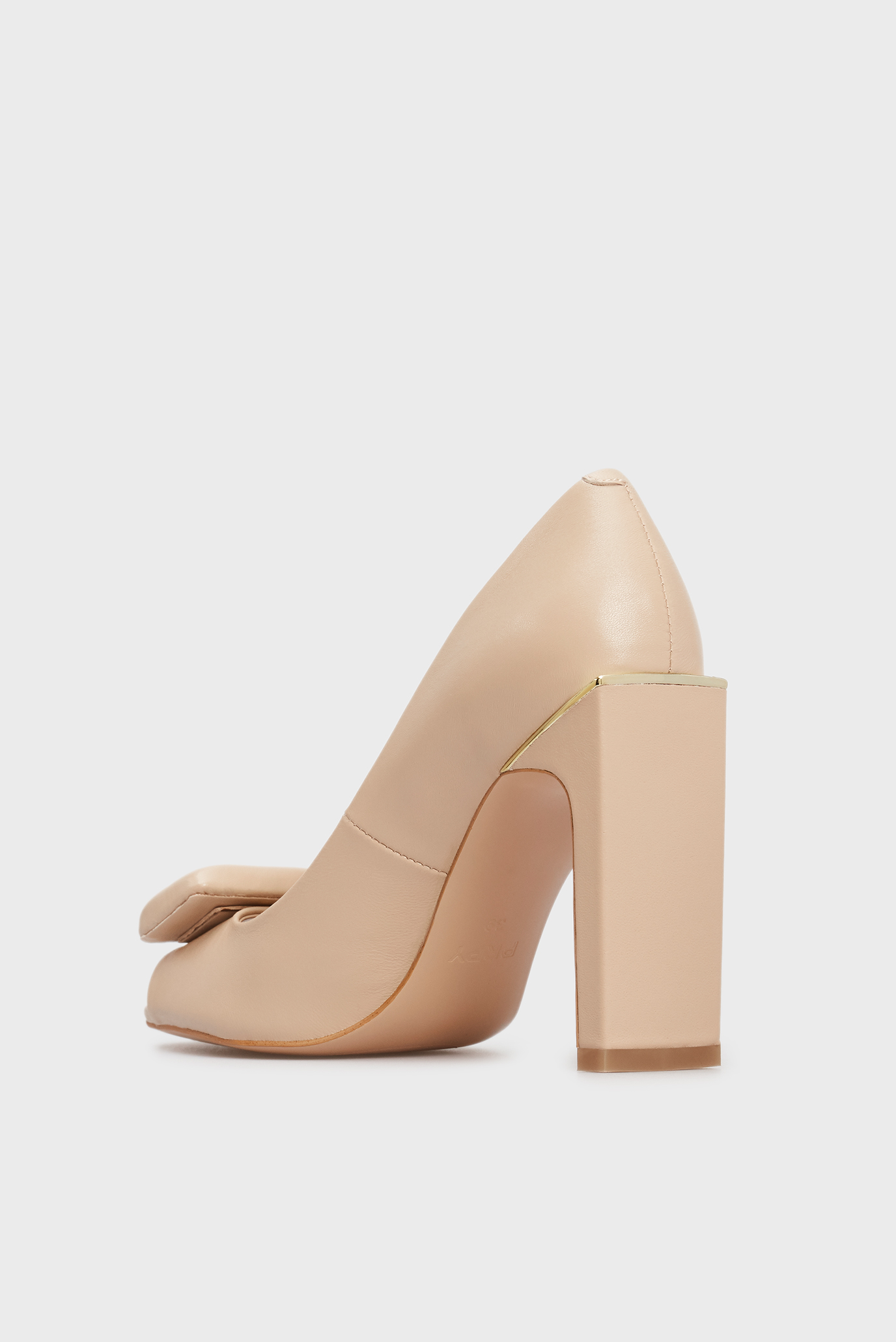 Женские бежевые кожаные туфли Ofeliya 8