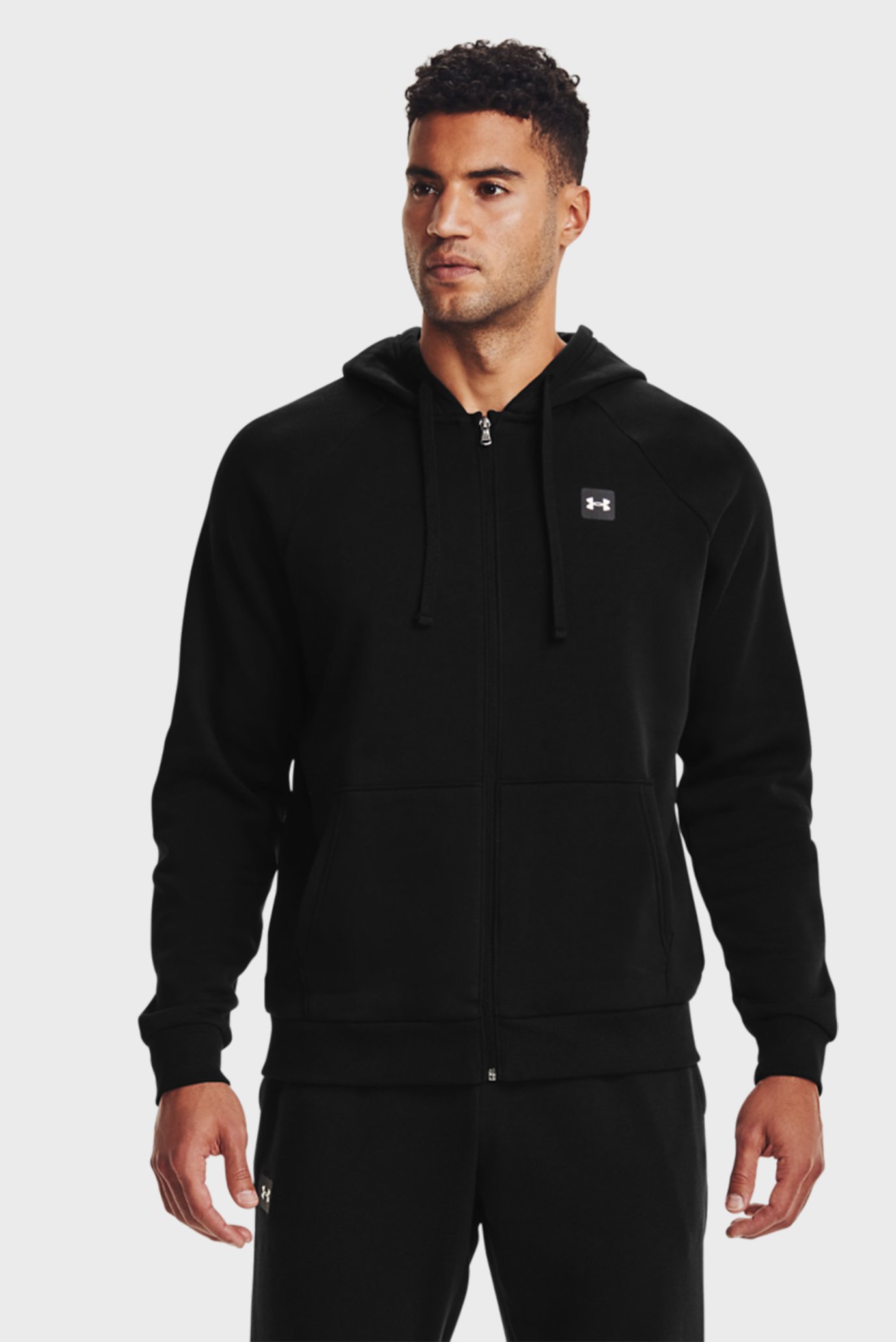 Under armour rival fleece black sale