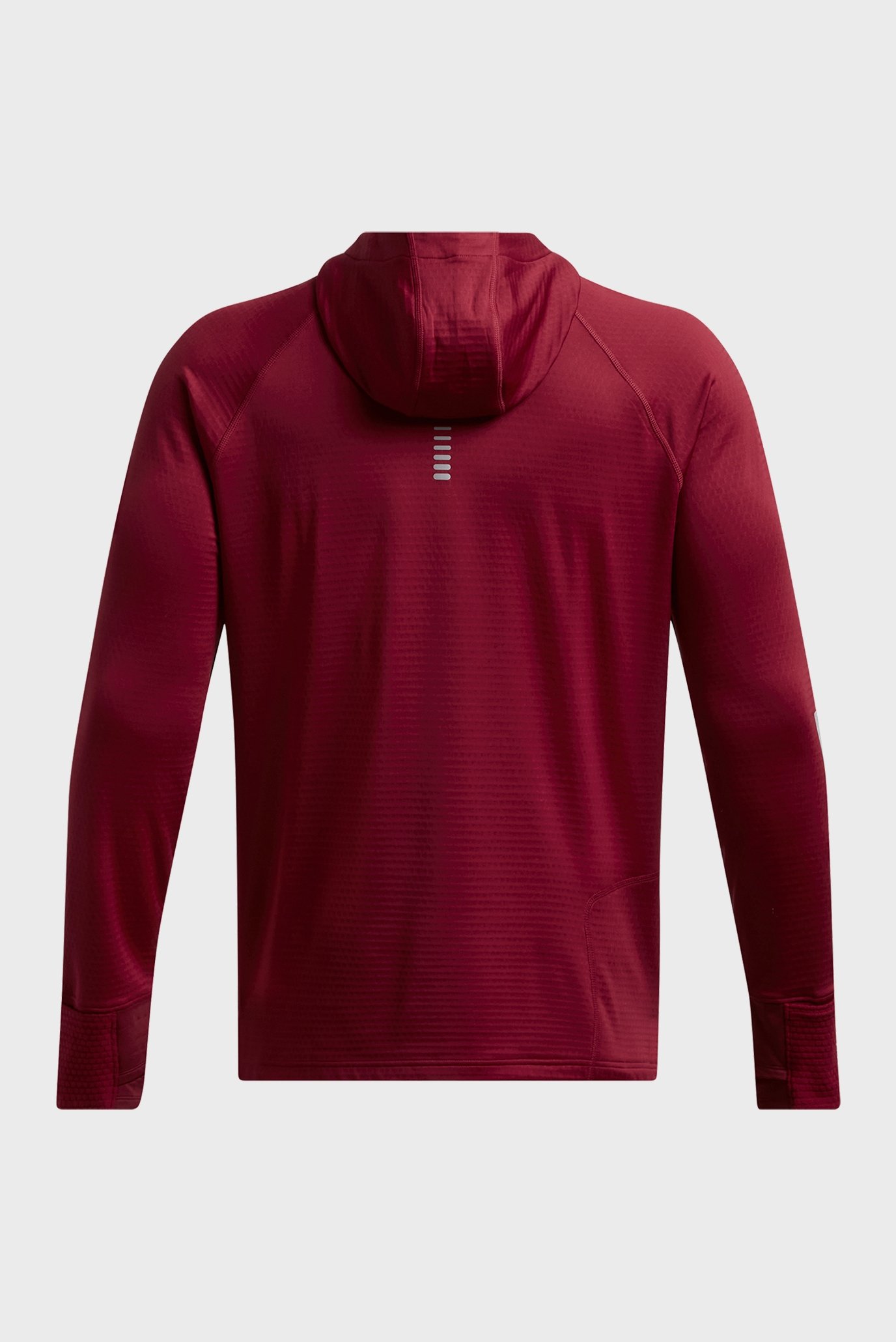 Мужское бордовое худи UA LAUNCH ELITE CW BALACLAVA HOODY 5