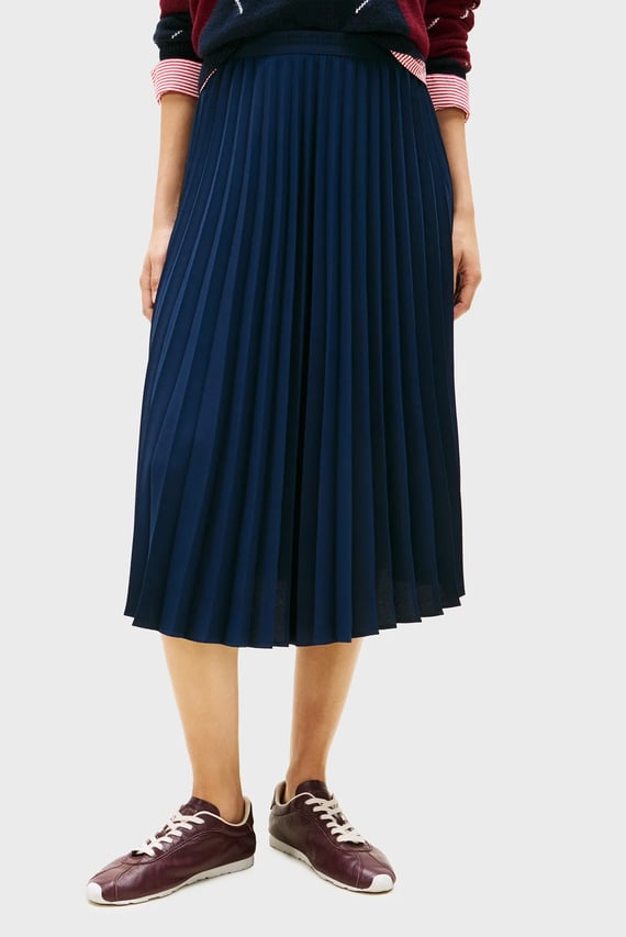 Юбка FLUID PLEATED PULL ON MIDI SKIRT Tommy Hilfiger