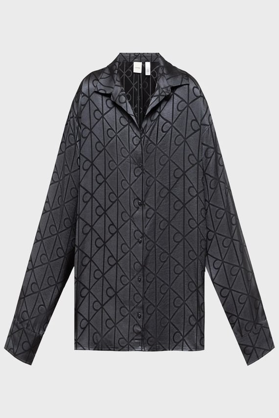Ночная рубашка RELAXED AOP SHIRT Calvin Klein