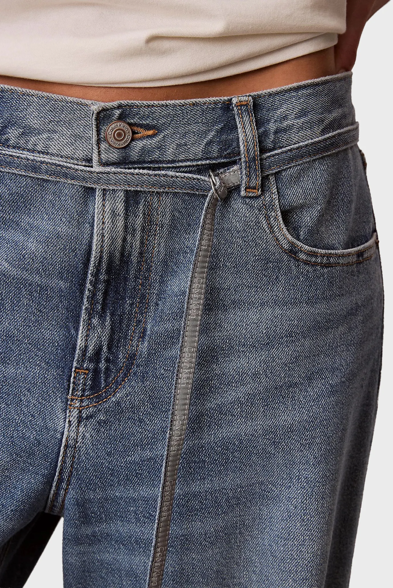 Джинсы LOW RISE BAGGY OVERNIGHT BLUE 5