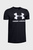 Детская черная футболка Sportstyle Logo SS