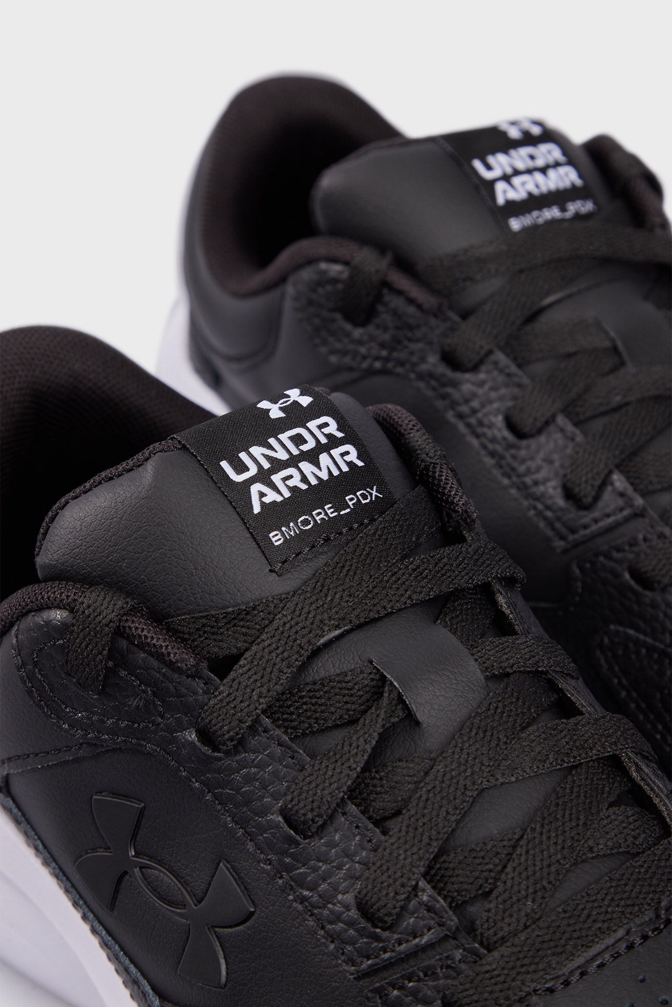 Мужские черные кроссовки UA Edge LTHR 2